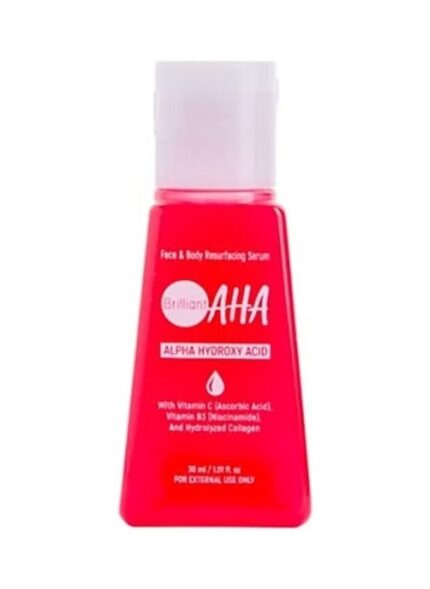 Aha Alpha Hydroxy Acid Face And Body Serum Pink 30ml