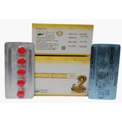 Sildenafil Citrate Tablets Hiforce Cobra-120mg In Dubai