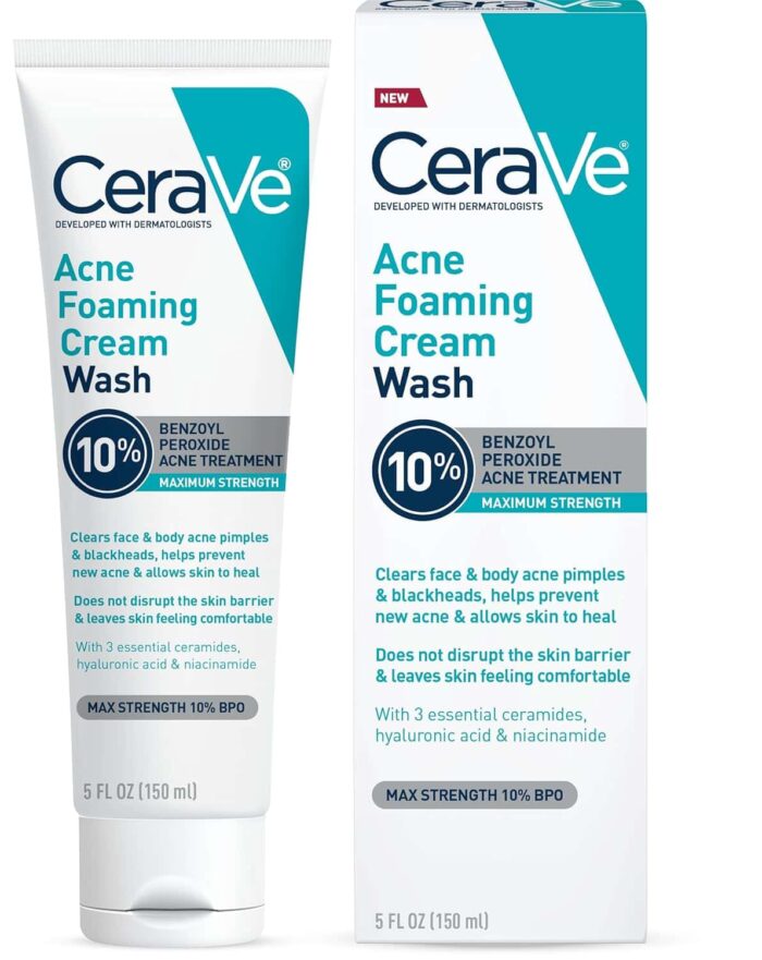 CeraVe Acne Foaming Wash | 5 Ounce