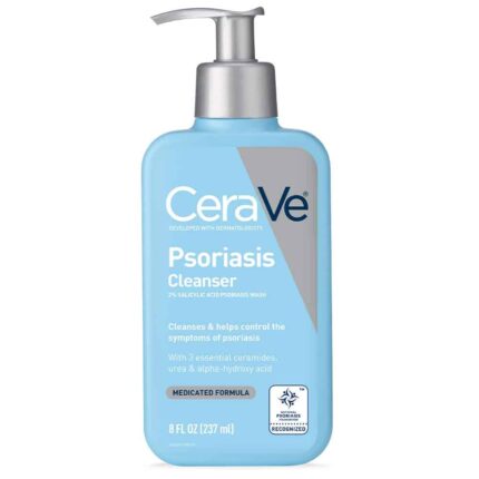CeraVe Cleanser for Psoriasis Treatment | 8 Ounce