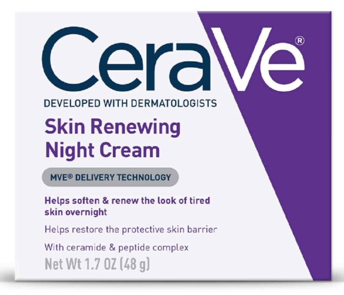 CeraVe Skin Renewing Night Cream | 1.7 Ounce