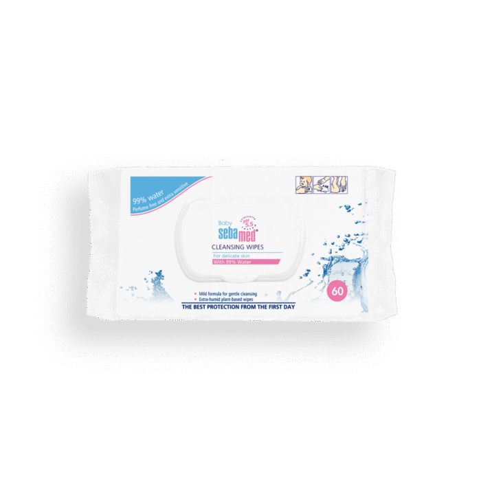 Cleansing Wipes with 99% water