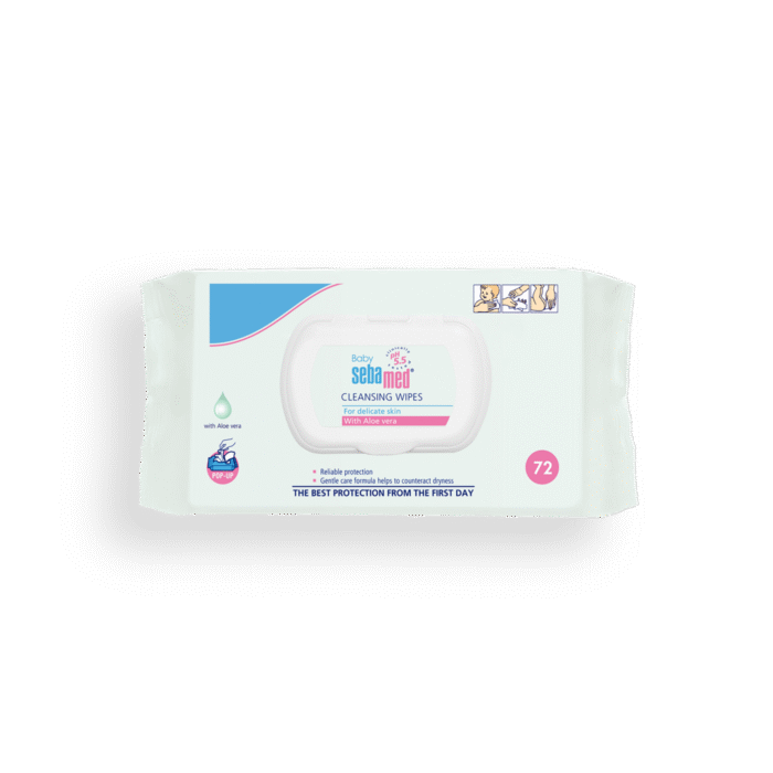 Cleansing Wipes with Aloe Vera