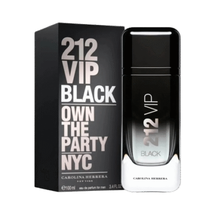 CAROLINA HERRERA 212 VIP BLACK OWN THE PARTY NYC EDP 100 ML FOR MEN